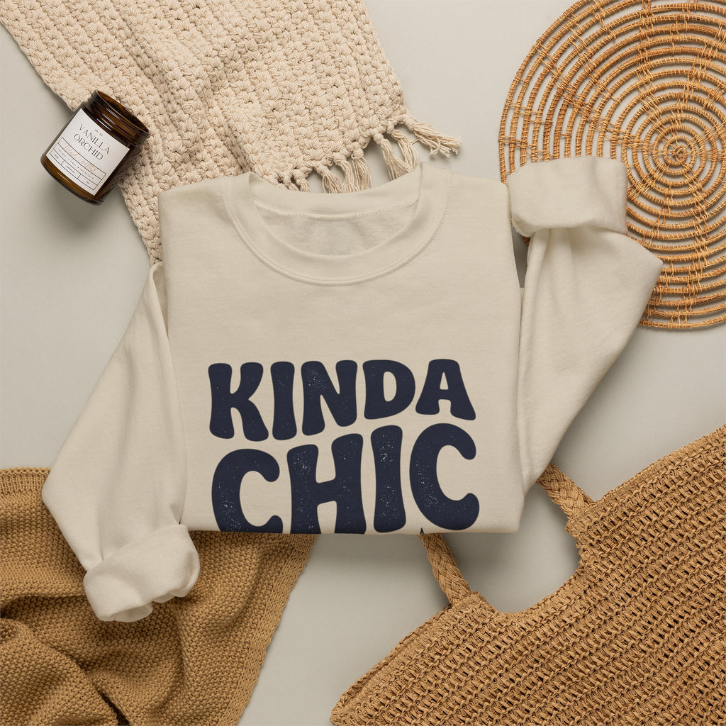 Kinda Chic To Be A Teacher Sweatshirt | Teacher Shirt, School