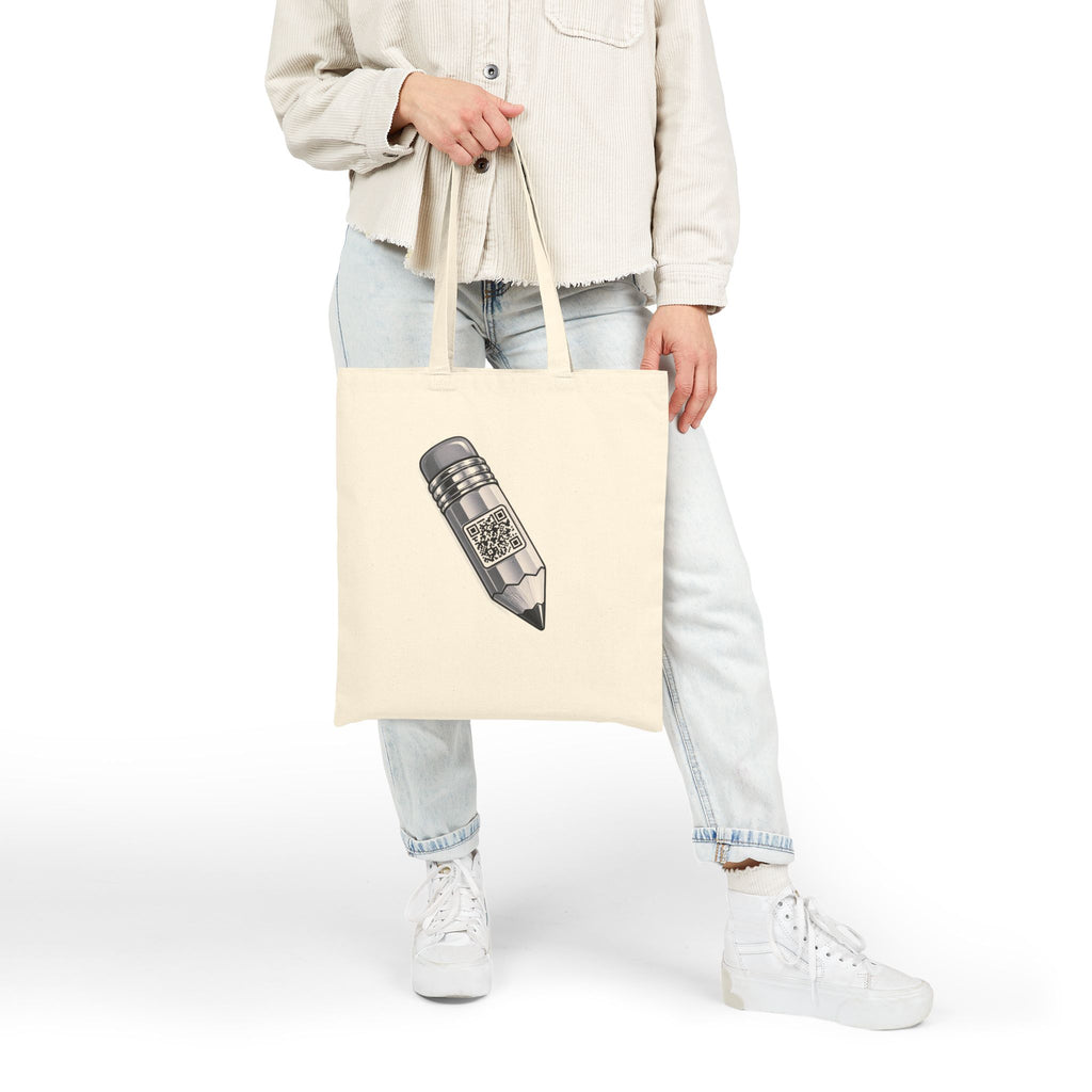 Kinda Chic to Be a Teacher Tote | Teacher Tote Canvas, Typography Teacher Bag