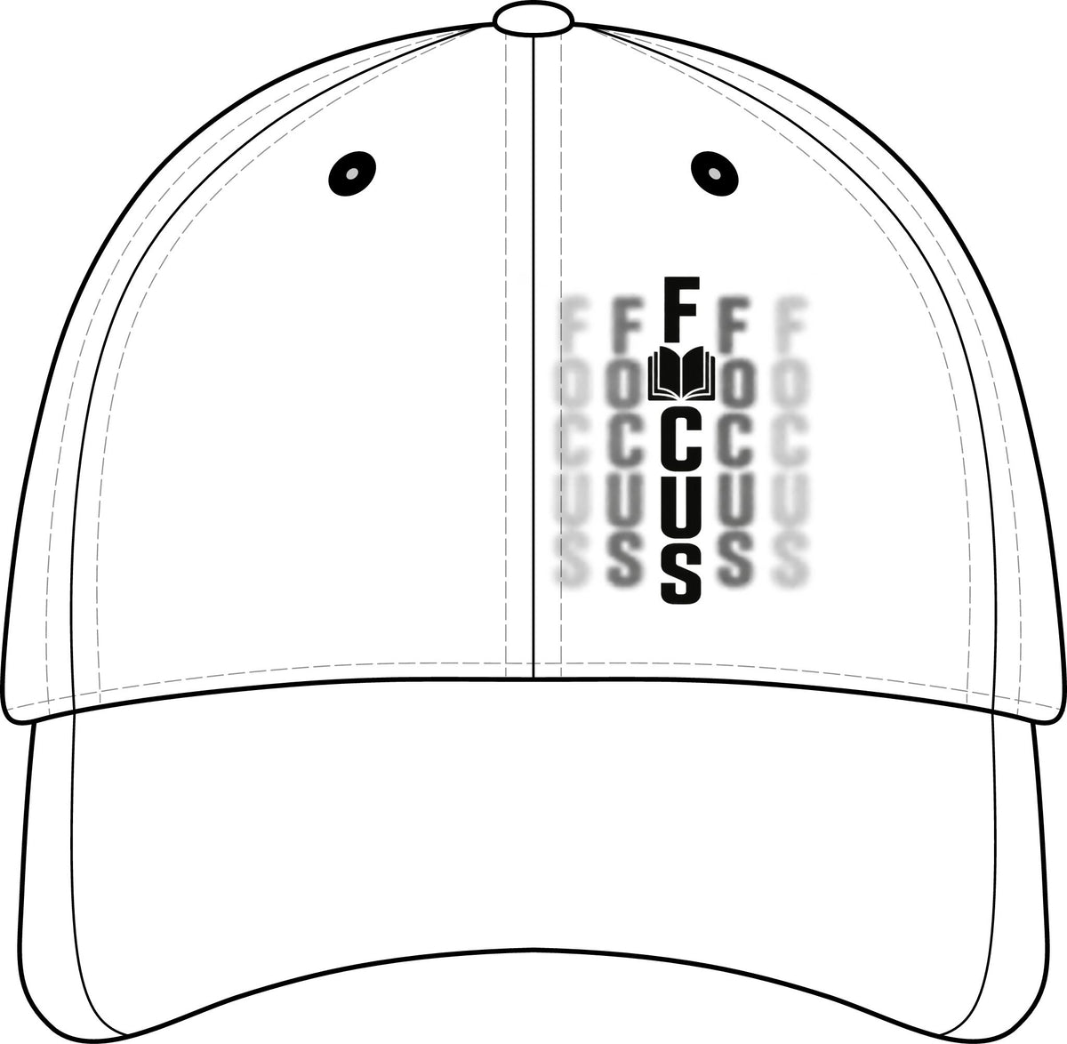 Focus Bookwave Cap, Camo Baseball Hat
