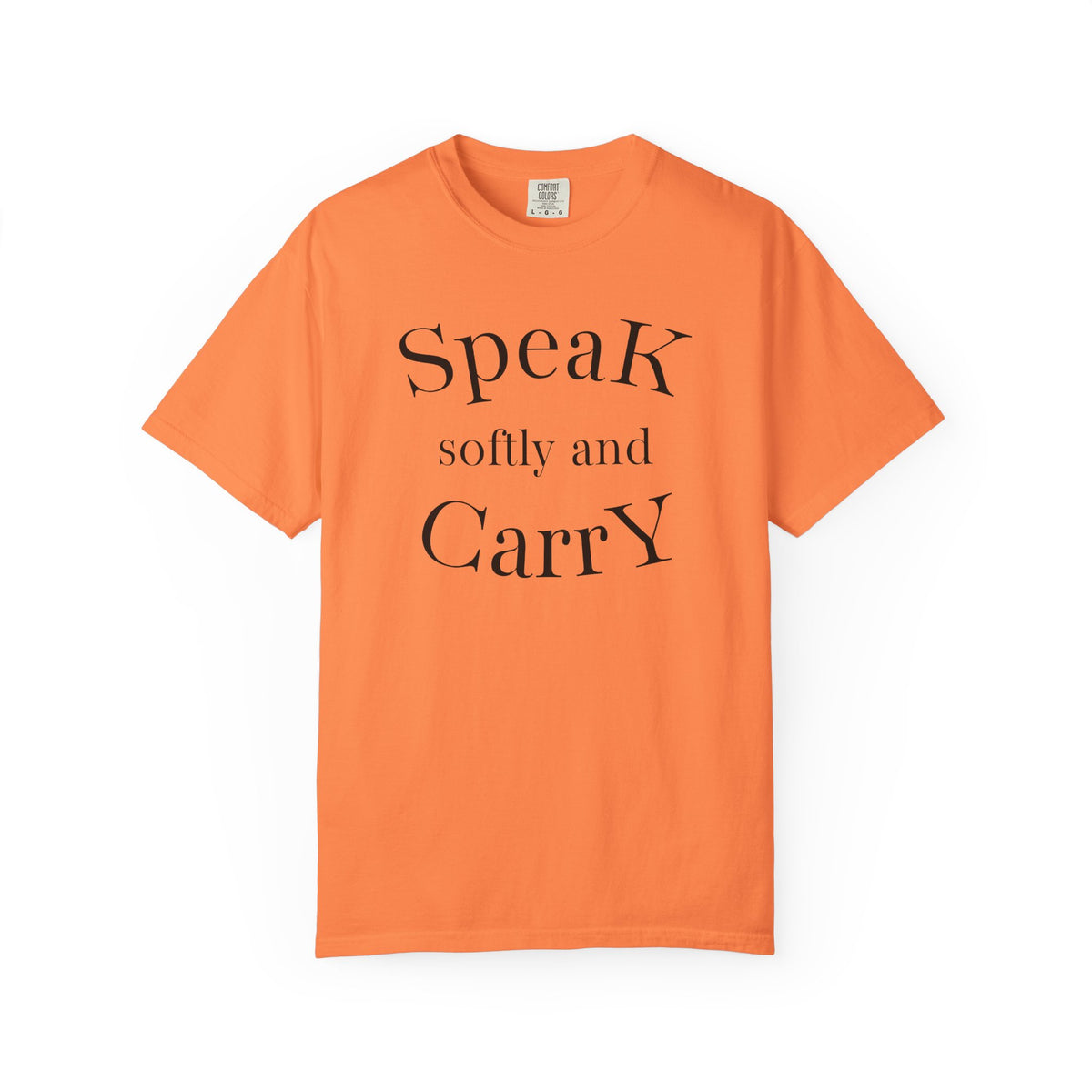 Speak Softly and Carry A Big Stick T-Shirt | Pencil Graphic