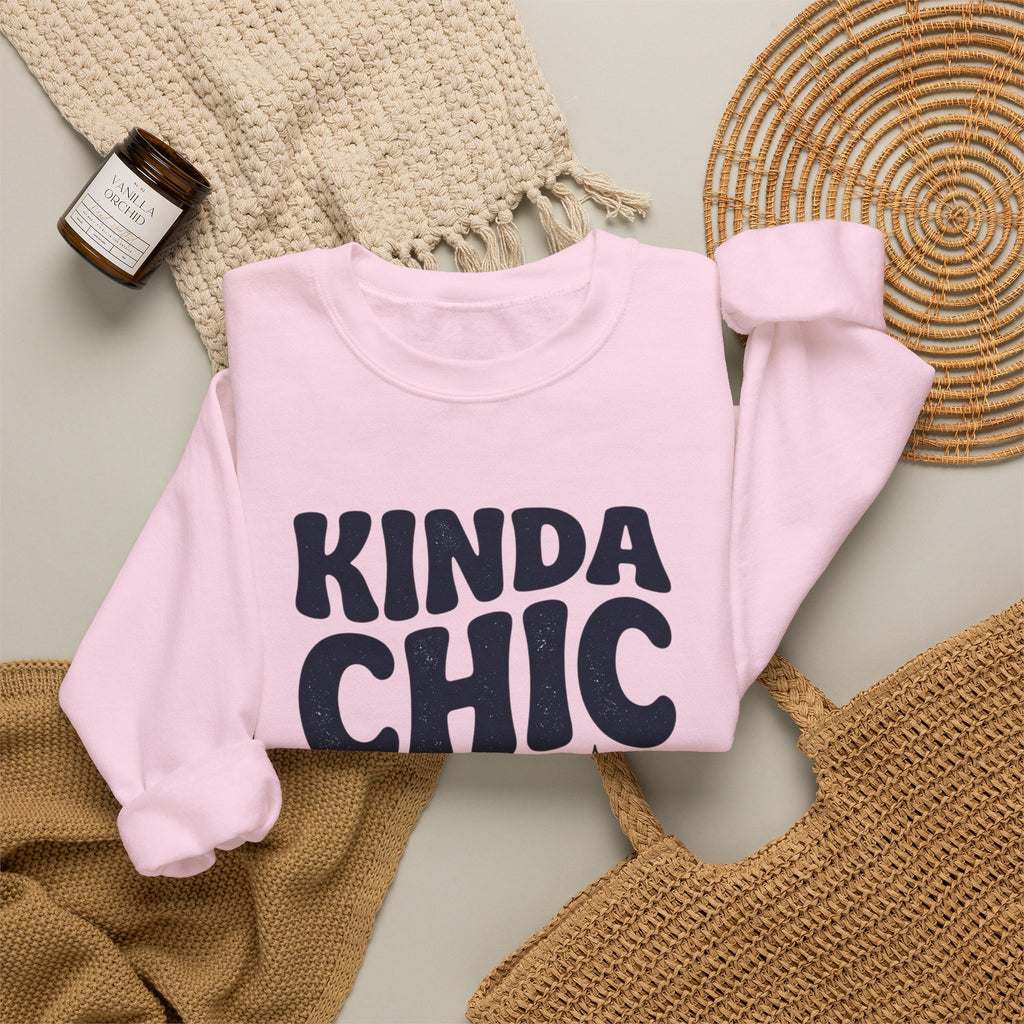 Kinda Chic To Be A Teacher Sweatshirt | Teacher Shirt, School